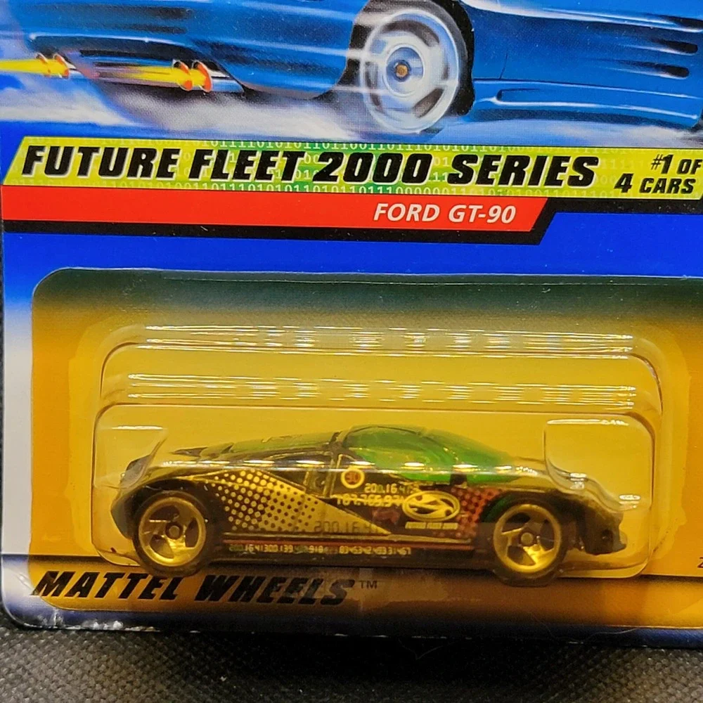Hot Wheels Future Fleet 2000 Series #1 of 4 Cars Ford GT-90